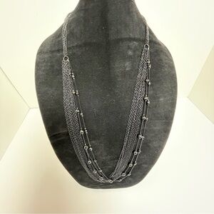 Back Multi-Layered Long Necklace